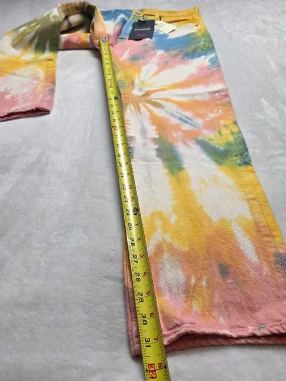 New 30x30 Levi's Tie Dye 501 '93 Straight fit jeans in Haight Surfer denim